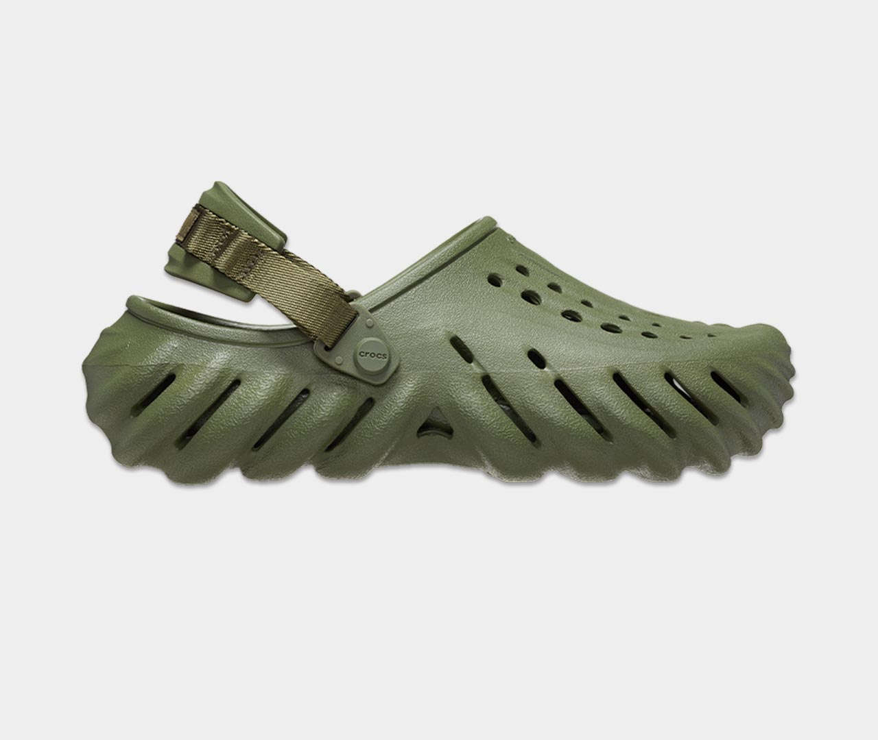 Crocs classic army sale green